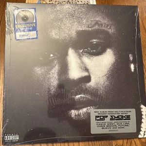 Pop Smoke - Faith - Limited Clear Color Vinyl LP (New/Sealed) Hype Sticker - Picture 1 of 8