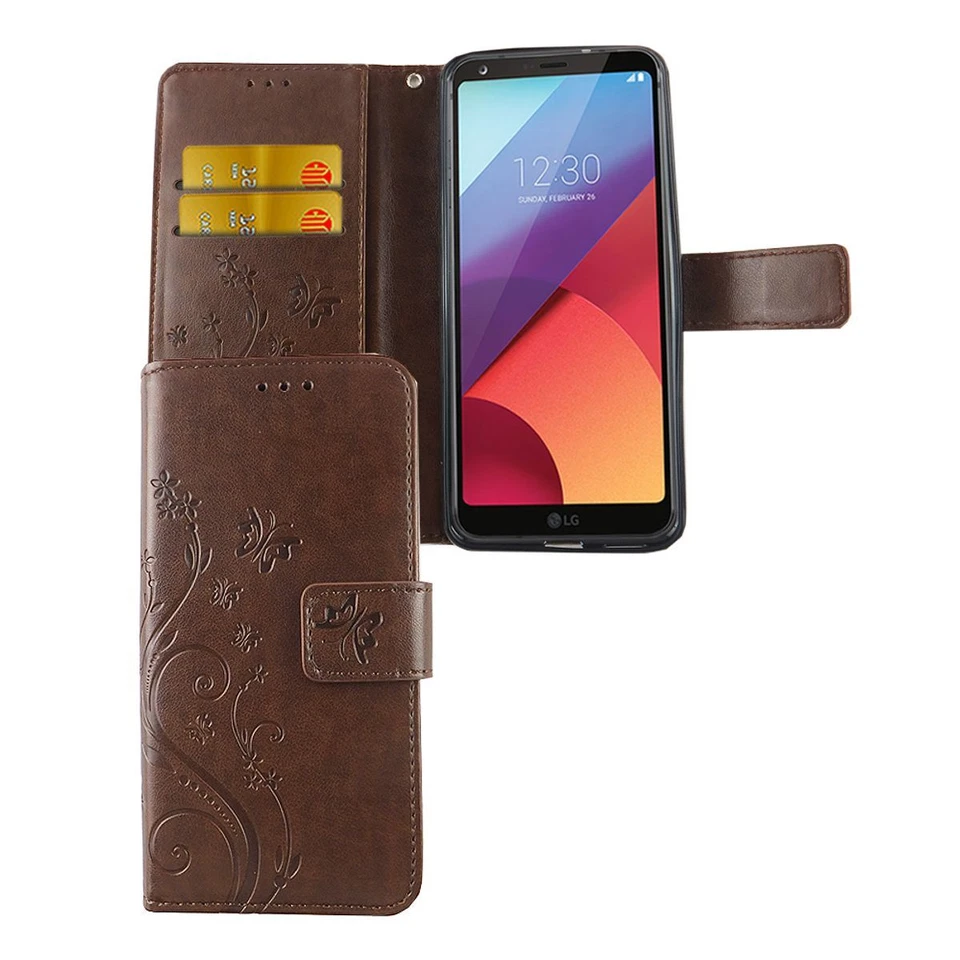 Custodia Cellulare Custodia Protettiva per LG G6 Cover Borsa Wallet Bumper Nuova - Immagine 1 di 3
