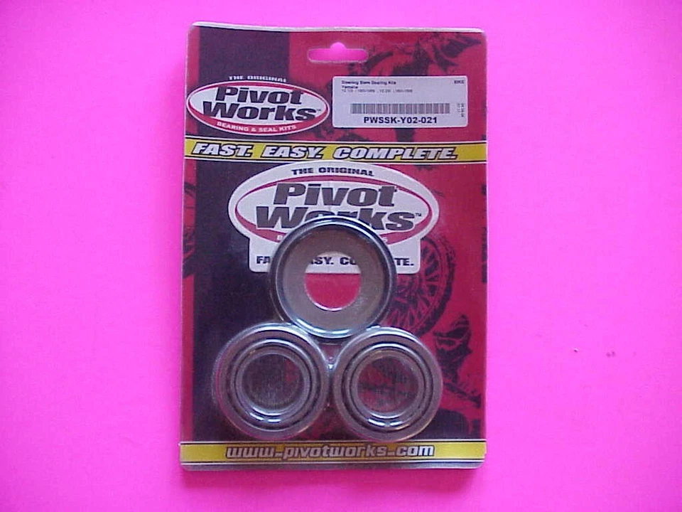 Pivot Works 1993 1994 1995 Yamaha YZ125 YZ250 Steering Stem Bearing Kit - Image 1 of 1