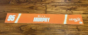 Bill Murphy 2022 Astros Game Used ALDS / ALCS Locker Name Plate MLB Auth Coach - Picture 1 of 5