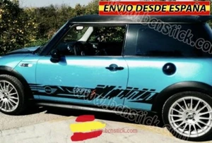 Kit Laterales Vinilos Pegatinas Decal Stickers Mini Cooper S One John Works - Imagen 1 de 2