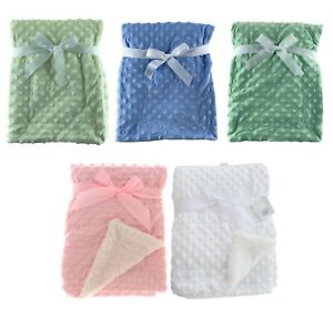 Bubble Baby Blanket Pram Crib Moses Basket For Girls & Boys of  0+ Months
