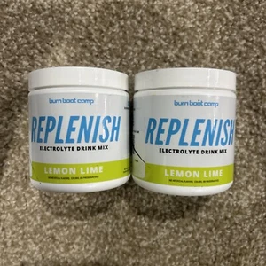 Burn Boot Camp REPLENISH ELECTROLYTE DRINK MIX- Lemon Lime- 30 Servings - Picture 1 of 5