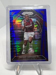 2020 Panini Prizm Premier League Blue Pulsar Michail Antonio West Ham #193 - Picture 1 of 2