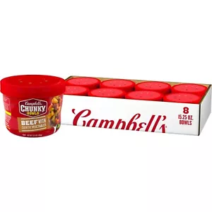 Campbell's Chunky Soup 🍲 Beef with Country Vegetables 15.25 oz (Pack of 8) - Picture 1 of 5