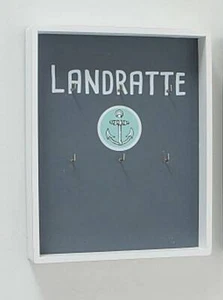 Schlüssel Kasten Schlüsselbrett Landratte Maritim NEU - Bild 1 von 7