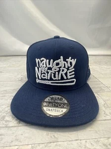 Naughty By Nature Snapback Hat Rap Hip Hop Povertys Paradise 25th Anniversary - Picture 1 of 9