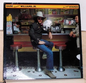 Hank Williams Jr. – One Night Stands - 1977 Vinyl LP Record Album - Picture 1 of 2