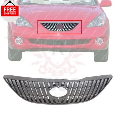 New Front Grille Assembly Gray Plastic Fits 2004-2005 Toyota Solara TO1200281 Foto 1 de 4
