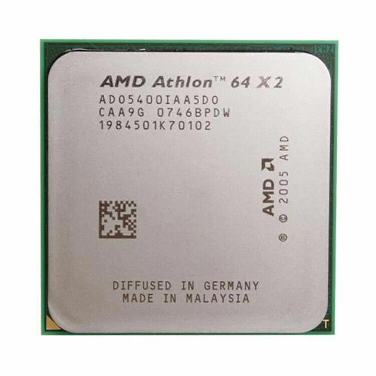AMD Athlon 64 X2 5400+ CPU ADO5400IAA5DO 2.8GHZ Dual Core Socket AM2 Processor - Image 1 of 1