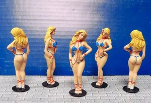 ONE SULTRY GIRL IN A EXTREME BIKINI FOR DIORAMA SCENE,TRUE 1:24 G SCALE DIORAMA - Picture 1 of 4