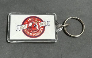 1892-1992 St. Louis Cardinals Baseball MLB 100th Anniversary SCHLÜSSELANHÄNGER ANHÄNGER Busch - Bild 1 von 4