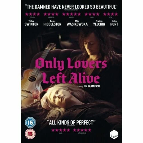 Only Lovers Left Alive (Tom Hiddleston, Tilda Swinton, John Hurt) Region 2 DVD - Image 1 of 1