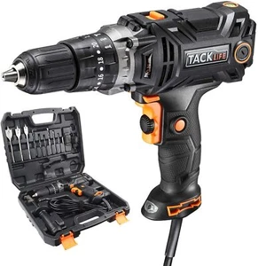 Concrete Drill, TACKLIFE Hammer Drill with 620in-lb/70N.m Torque, Hammer & Drill - Picture 1 of 6