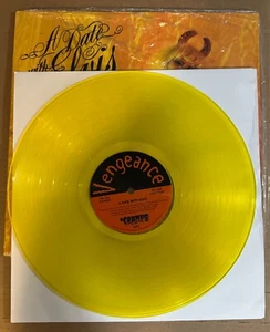 LP:  THE CRAMPS - A Date With Elvis     NEW SEALED REISSUE YELLOW VINYL - Picture 1 of 3