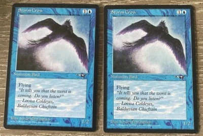 (2) Storm Crow Alliances Set MTG Magic: The Gathering - NM - Free Ship - Image 1 of 2