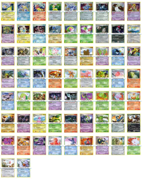 Pokemon - Platin  - Einzelkarten aussuchen 1-65 - Bild 1 von 1