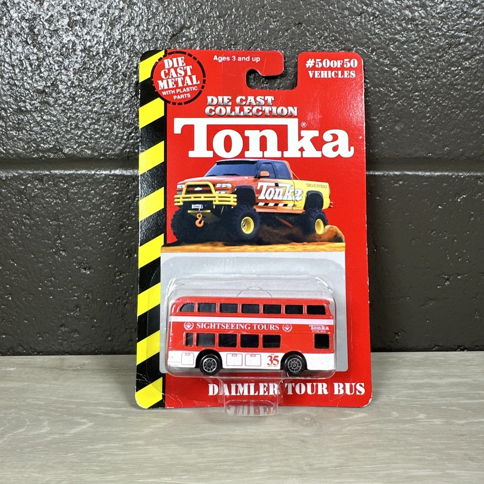 Tonka Daimler Tour Bus #50 Die Cast Metal Maisto Product No.15130 NIB - Image 1 of 4