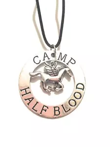 Percy Jackson Halskette Feld Halbblut Camp Half-Blood Einhorn Geschenkidee - Bild 1 von 1