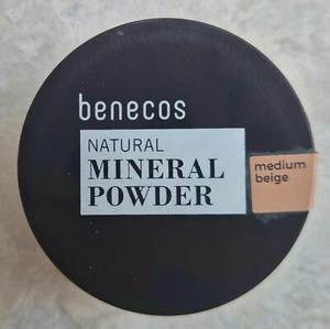 Benecos Naturkosmetik - Natural Mineral Powder medium beige 10 g - Bild 1 von 3