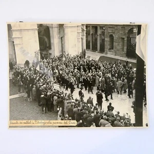 Foto b/n raffigurante il Duce a Milano all'adunata dei mutilati - Picture 1 of 2