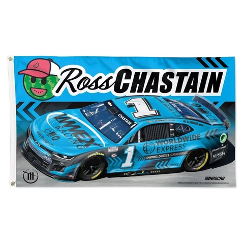 Ross Chastain 2023 WWEX #1 NASCAR 3x5 Flag Cover