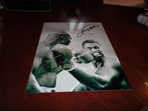 larry holmes & ernie shavers print autographed boxing photo 8 x 10 reprint wbc - Picture 1 of 2