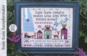 Susie Susie Samplermaker by Lindy Stitches cross stitch pattern - Picture 1 of 1