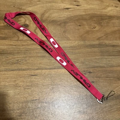 Oakley Lanyard ID Holder Insignia Gafas de sol Porta llaves Nuevo sin etiquetas Foto 1 de 4