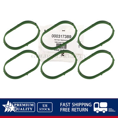 Almohadilla de colector de admisión de 6 piezas para Maserati Quattroporte Ghibli Levante 317389 Foto 1 de 4