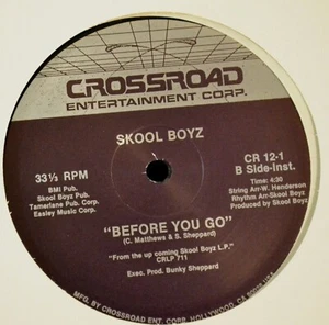 12” Skool Boyz Before You Go - Picture 1 of 1