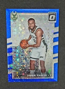 Jabari Parker 2017-18 Panini Donruss Optic #85 Blue Fast Break Prizm 23/50 - Picture 1 of 2
