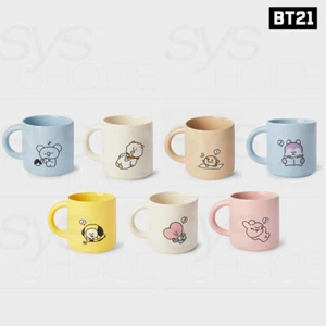 BTS BT21 Official Authentic Goods NEW Basic Mug 355ml + Tracking Number - Picture 1 of 15