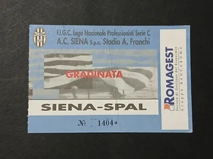 SIENA SPAL BIGLIETTO TICKET STADIO SERIE C - Foto 1 di 2