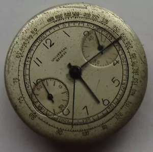Universal Geneve Chronograph mens wristwatch movement & dial cal. 285 - Picture 1 of 8