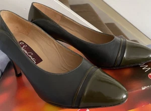 Pierre Cardin (Paris) Ladies court two toned high heeled shoes - WORN ONCE - Picture 1 of 3