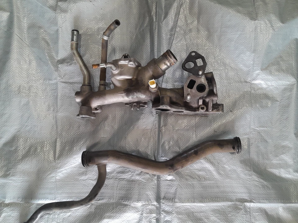 TERMOSTATO UNIDAD CARCASA TUBO CRUZADO REFRIGERANTE ACURA MDX 2010-2013 2012 Foto 1 de 4