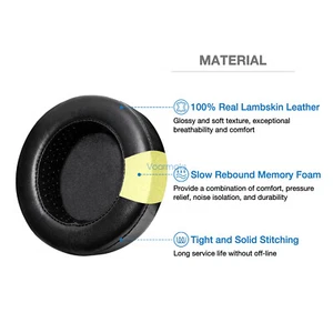 Almohadillas de piel de oveja para Hifiman SUNDARA HE400 HE400SE 400I 400S HE560 560I - Imagen 1 de 9