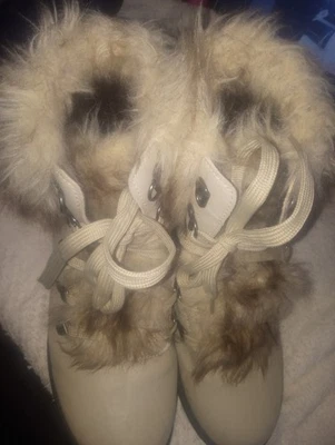 Botas de fondo Wanted Stratton beige negro para mujer talla US 10 BOTAS usadas Foto 1 de 4