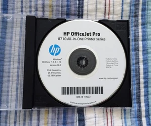 HP OfficeJet Pro 8710 All In One Printer Series, Office Jet Drivers Software CD - Picture 1 of 1