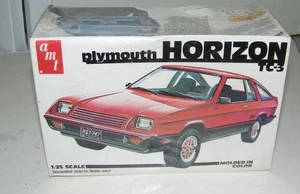 AMT Matchbox 2218-  1/25 Scale Plymouth Horizon TC-3 Plastic Model Kit SEALED - Picture 1 of 4