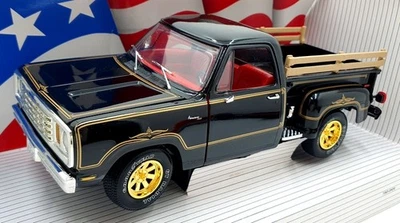 Ertl 1/18 Scale Diecast 7383 - 1978 Dodge Warlock - Black - Image 1 of 4
