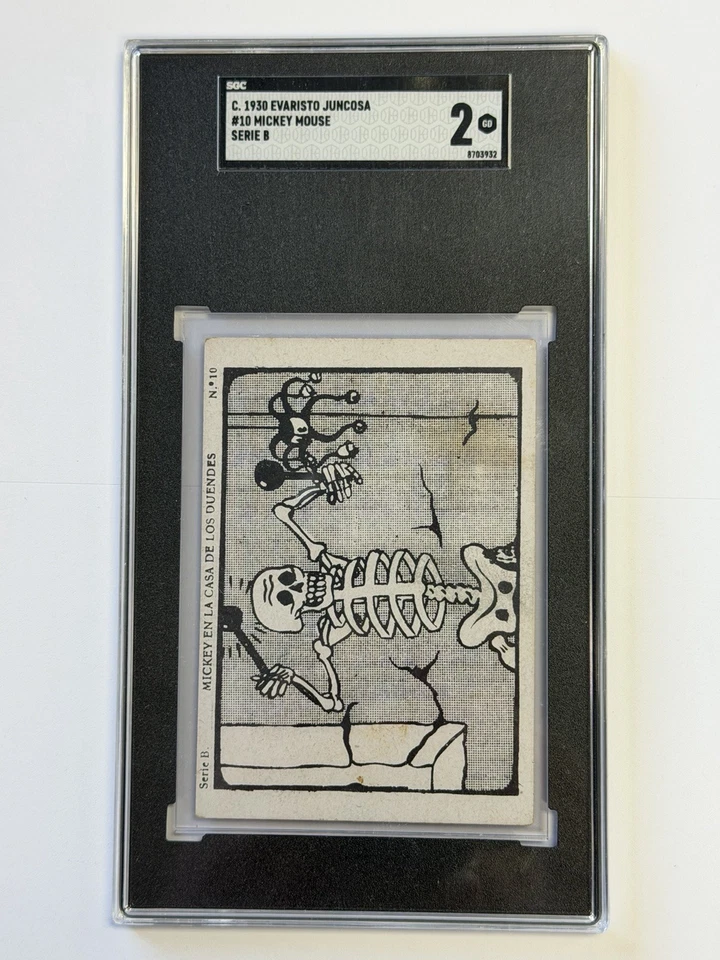 1929/30 Juncosa Chocolate Mickey Mouse ROOKIE SET BREAK - ¡El más antiguo Disney! #10 Foto 1 de 2