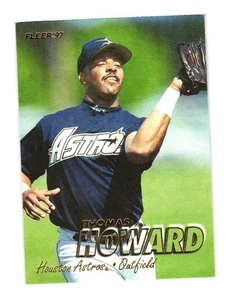 1997 Fleer #596 Thomas Howard Houston Astros - Picture 1 of 2