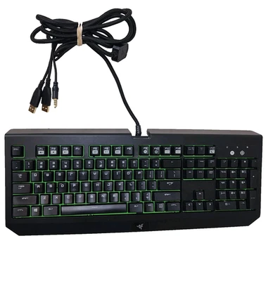 Razer BlackWidow Ultimate 2016 Backlit Mechanical Gaming Keyboard Green Switch - Image 1 of 4