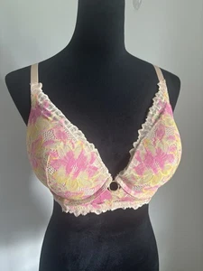 Aerie Full Coverage BH Spitze gefüttert Bügel Damen 38C Rolle gut gepolstert Neu mit Etikett - Bild 1 von 10