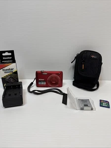 Cámara digital Nikon COOLPIX S4100 14 resolución máxima pantalla táctil enfoque automático - Imagen 1 de 22