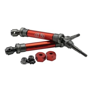 2PCS Steel Front Universal Drive Shaft for Trxxas 1/10 Slash 5807 Stampede 4X4 - Imagen 1 de 5