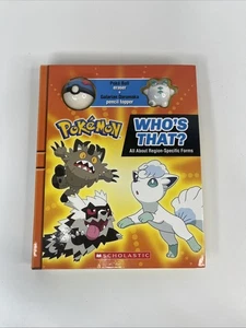 Pokemon: Who's That? (Battle Box) Novelty Book With Pokeball Eraser Darumaka - Picture 1 of 4