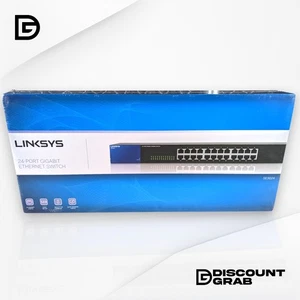 (NEW) Linksys SE3024 24-Port Gigabit Ethernet Switch - Picture 1 of 5